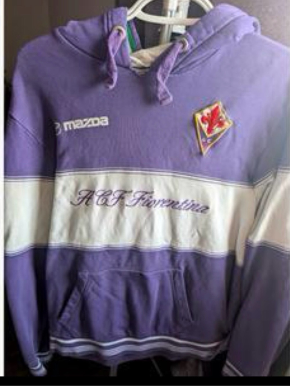 Mazda ACF Fiorentina Purple Crewneck Hoodie Sweater
